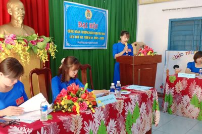 Đại hội công đoàn trường mầm non Hoa Mai lần thứ XVI, nhiệm kỳ 2023 – 2028